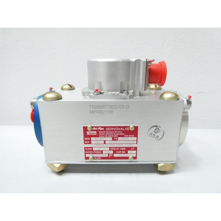 Parker JET-PIPE HYDRAULIC SERVO VALVE 425-2075 74004